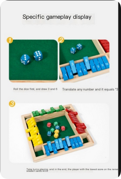 Ultimate Shut The Box Board Game