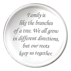 Tree of Life Necklace with Engraved Gold Religious Tag