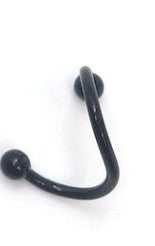 S-Shaped Stainless Steel Nose Studs and Body Jewelry