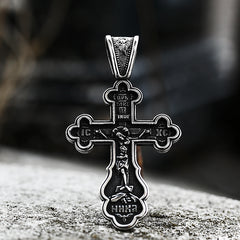 Steel Warrior Religious Cross Pendant Wholesale Options