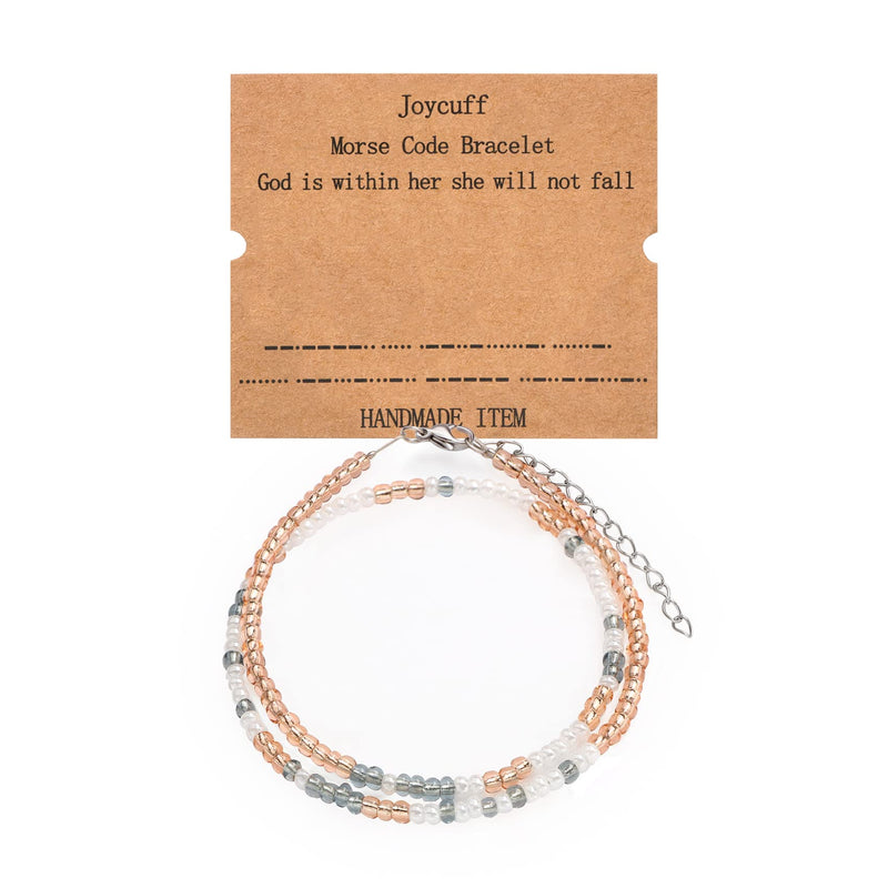 JoycuFF Religious Gifts for Women Christian Faith Bracelets for Her Mom Friends