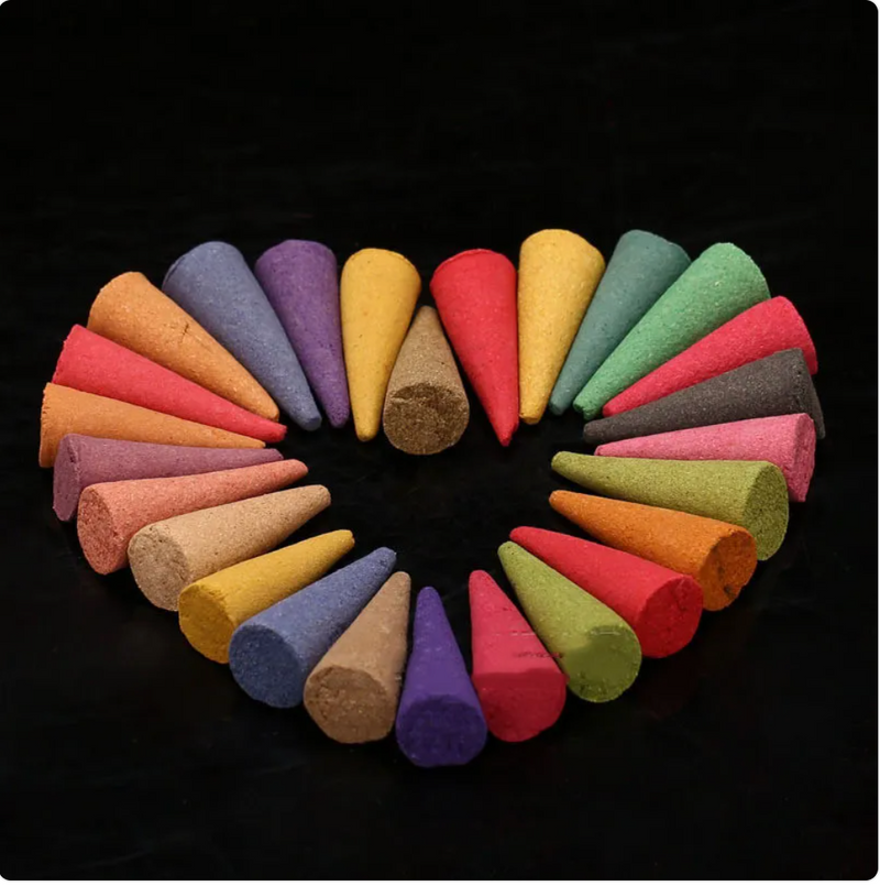 Aromatherapy Cone Incense for Indoor Air