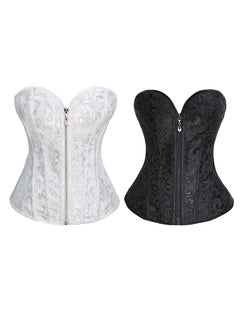 Plus Size Off Shoulder Corset Body Shaper for Women