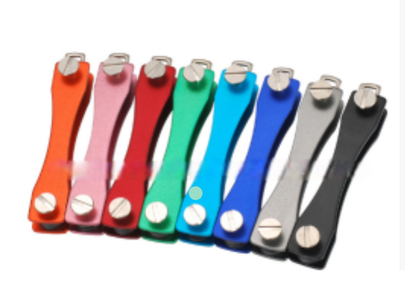Large Aluminum Key Organizer for Outdoor EDC Tools