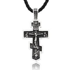 Steel Warrior Religious Cross Pendant Wholesale Options