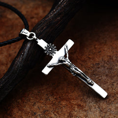 Steel Warrior Religious Cross Pendant Wholesale Options
