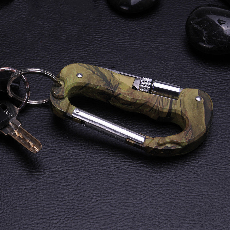 5-in-1 Outdoor Multifunctional Carabiner with Tools
