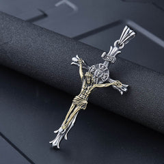Steel Warrior Religious Cross Pendant Wholesale Options