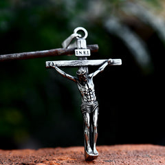 Steel Warrior Religious Cross Pendant Wholesale Options