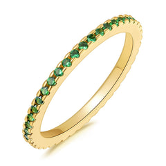 MIA MOUNE 14K Gold Rings for Women Gold Non Tarnish Rings Gold Jewelry for Women Vibrant Classic Timeless On-Trend Gold Rings Size 5 56789