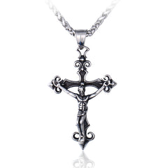 Steel Warrior Religious Cross Pendant Wholesale Options