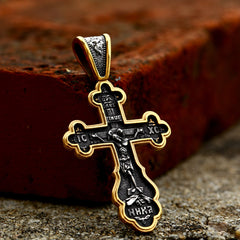 Steel Warrior Religious Cross Pendant Wholesale Options