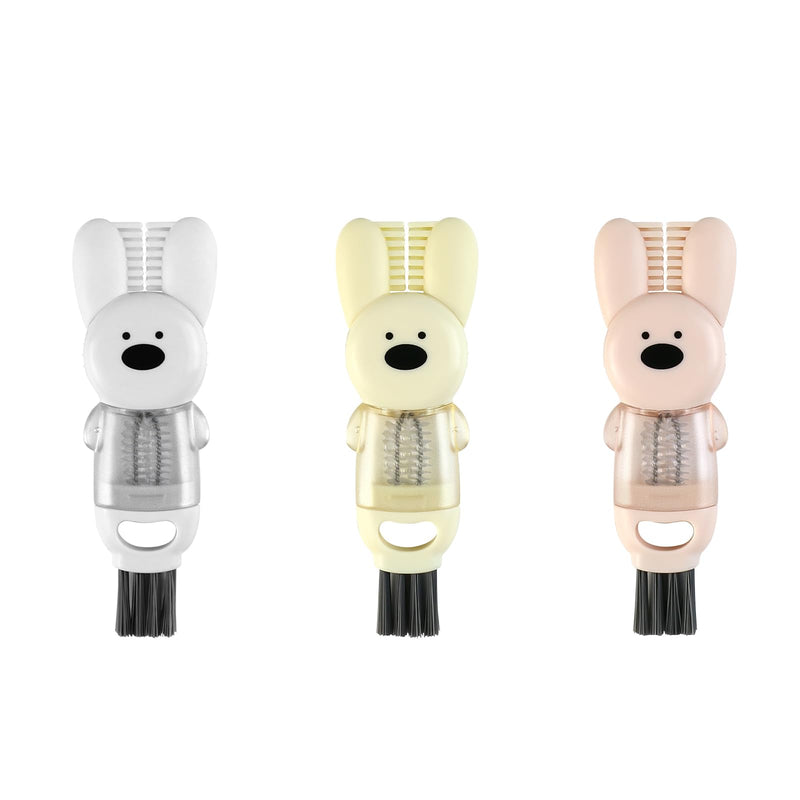 4 in 1 Cup Lid Gap Cleaning Brush Set 3 Pack Multifunctional Insulation Bottle Cleaning Tools Water Bottle Cleaner Brush Home Kitchen Cleaning Tools Cup Crevice Cleaning Tools