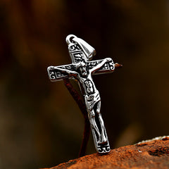 Steel Warrior Religious Cross Pendant Wholesale Options